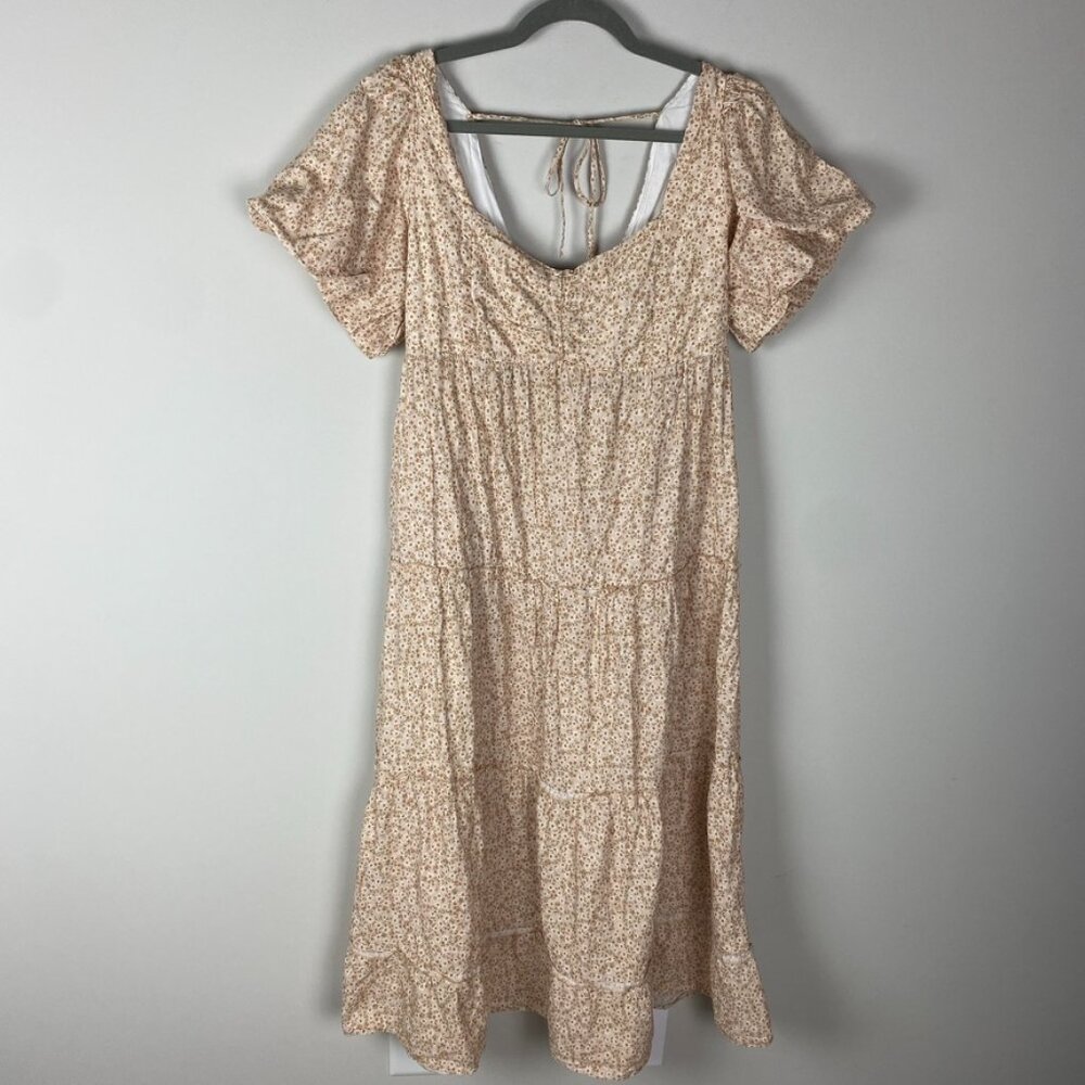 Show Me Your Mumu Odette Midi Dress Ditsy Daisy Floral Cottagecore Coquette - Picture 2 of 9